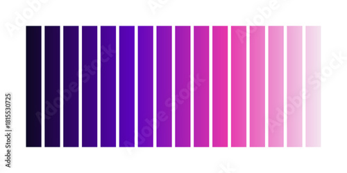 Collection of purple and pink color palette featuring vibrant coordinated shades ideal for modern creative design themes branding concepts and digital artwork projects