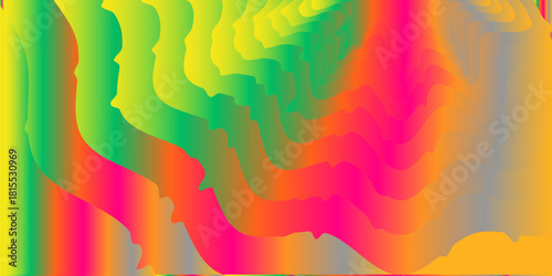 Rainbow gradient colorful stripe abstract background with smooth flowing tones and vibrant visual elements ideal for creative modern design applications