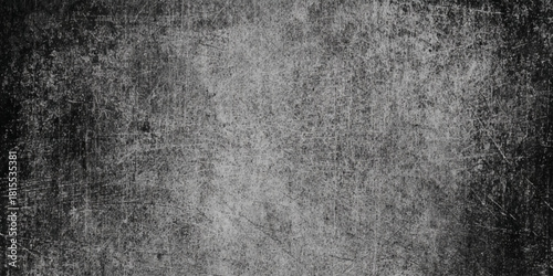 dark grey grunge distressed textured background worn scratches damage dirty concrete wall surface vintage, and grunge aesthetic.