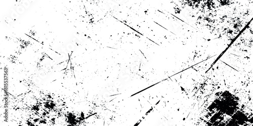 Distressed black and white texture overlay abstract vector dust grain dirt scratches damaged background illustrations, and graphic designs.