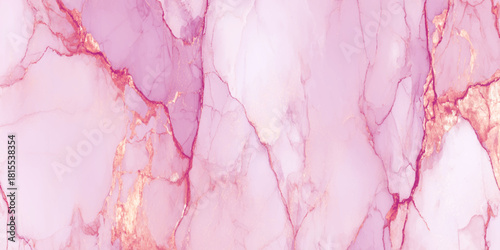 soft blush pink and gold glitter marbled texture abstract background luxury alcohol ink fluid art with stunning sparkling gold glitter lines and veins.