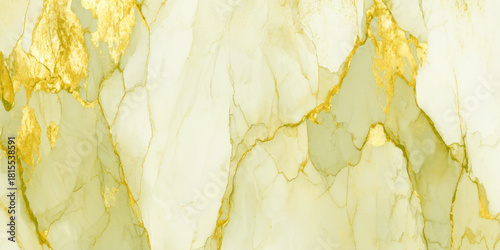 Abstract soft green marble texture with gold veins flowing liquid background elegant lime emerald fluid art wavy patterns design for modern luxury branding.