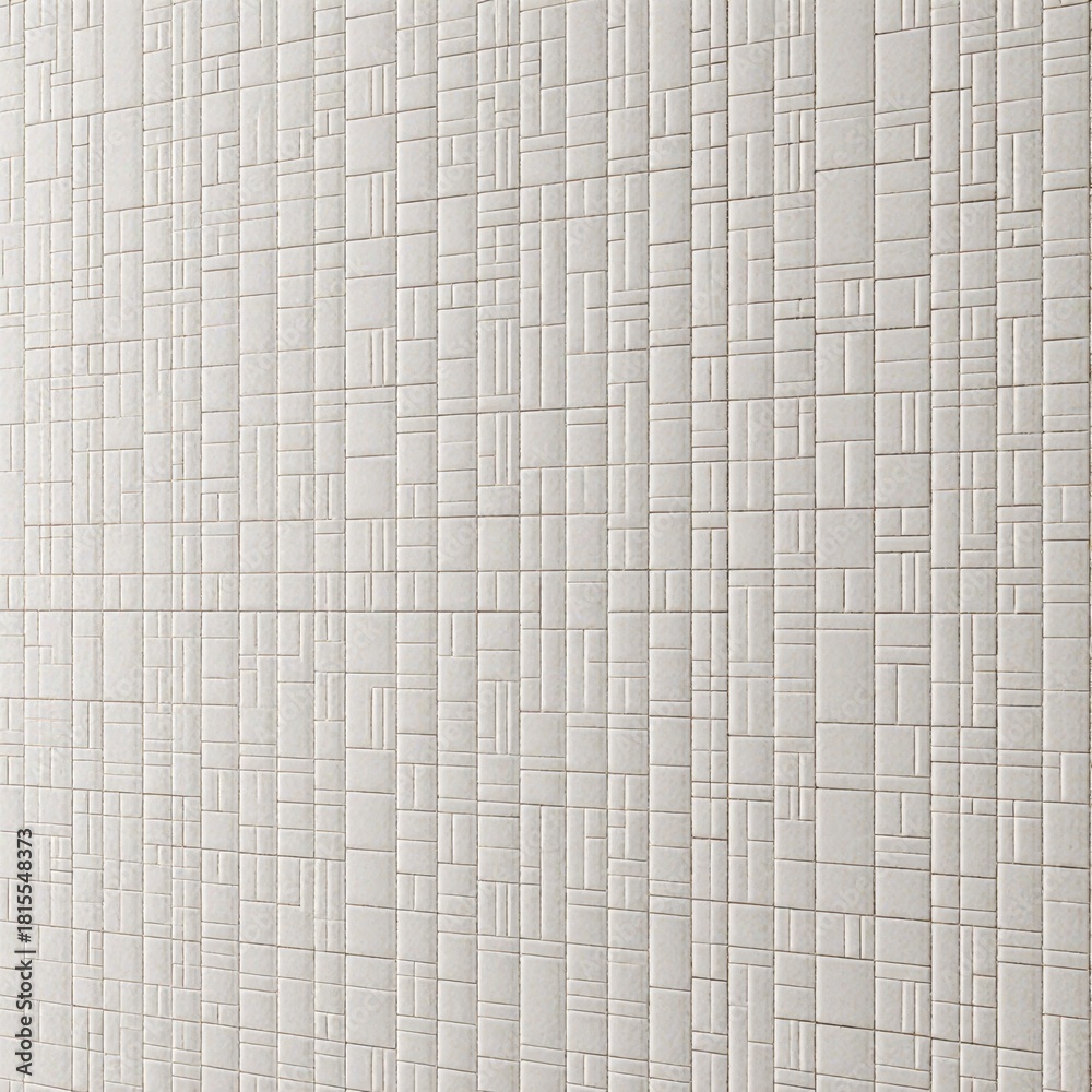 Fototapeta premium Textured wall design adds depth and elegance to modern interiors in a serene setting