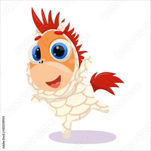 A cute cartoon pony in a mummy costume for Halloween. Pony, horse, Halloween, holiday, party, costume, mummy, monster, celebration