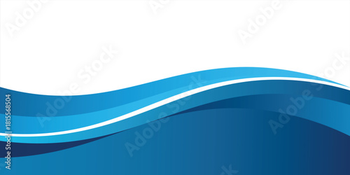  Abstract blue background. wave modern eps10