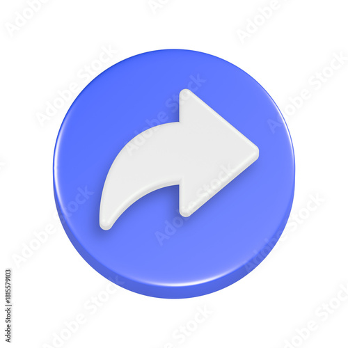3d rendering icon forward blue button Free Download 3d rendering icon forward blue button - GFXLoad