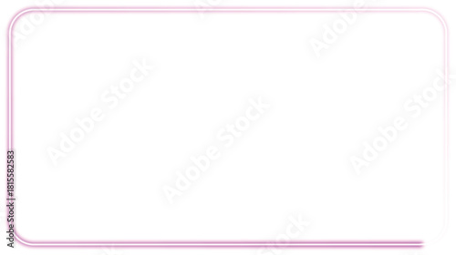 Bright Neon Border Elements