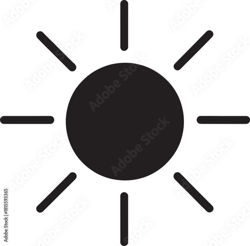 Kitchen tool vector illustration of a frying pan symbol with a wood handle design