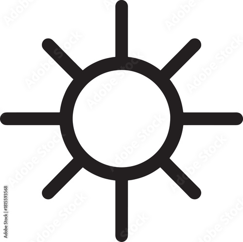 Sea steering wheel illustration icon symbol concept sign design vector