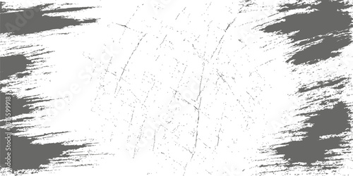 Abstract black and white grunge texture background of a dirty rough concrete wall surface