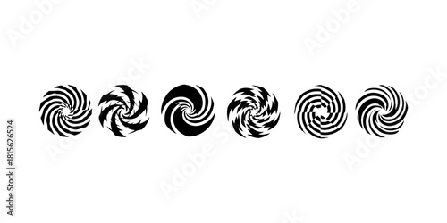 A lone black cat silhouette with bright green eyes sits elegantly on a white background isolated on white background isolated on transparent background