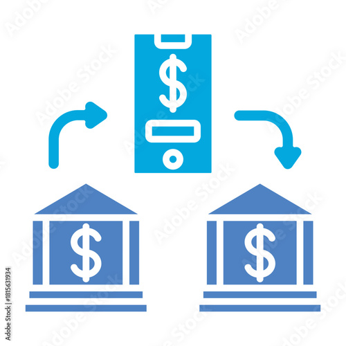 Mobile banking Icon