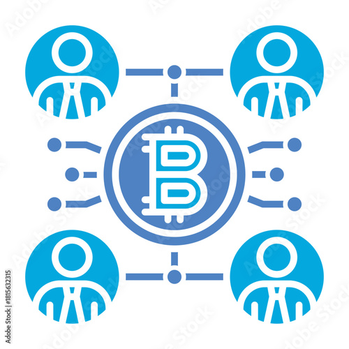 Bitcoin network Icon