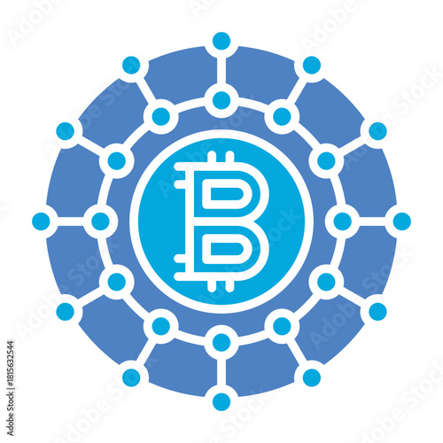 Bitcoin network Icon