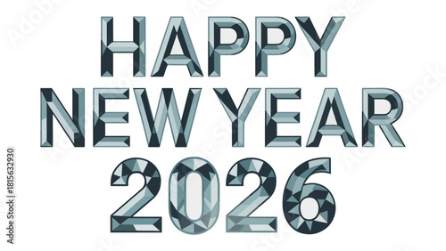 New Year 2026: A sleek and modern graphic celebrates the dawn of 2026, with the message of Happy New Year prominently displayed in a stylish design.