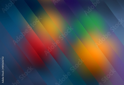 Modern Abstract Color shift Glass effect gradient backdrop. colorful blurred streaks and creative glitch lines. Ideal for technology presentation, website design or wallpaper.