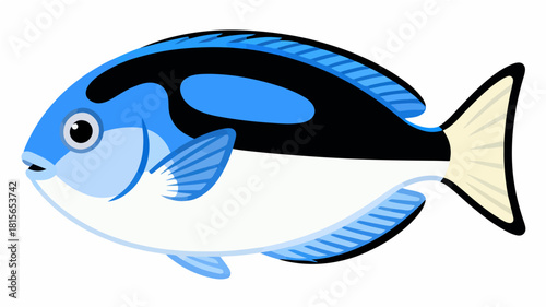 Fish illustration vector diagram