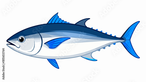Fish illustration vector diagram