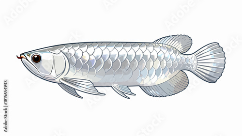Fish illustration vector diagram