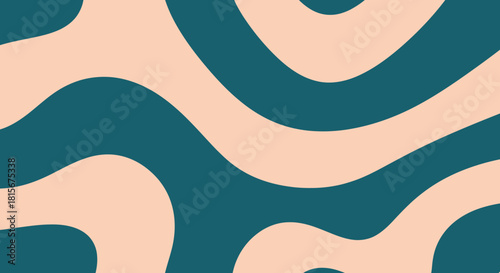 Dynamic Waves Pattern Design, Abstract Art, Digital Background, Graphic Style, Creative Environment, Close-Up Viewpoint, Visual Concept
