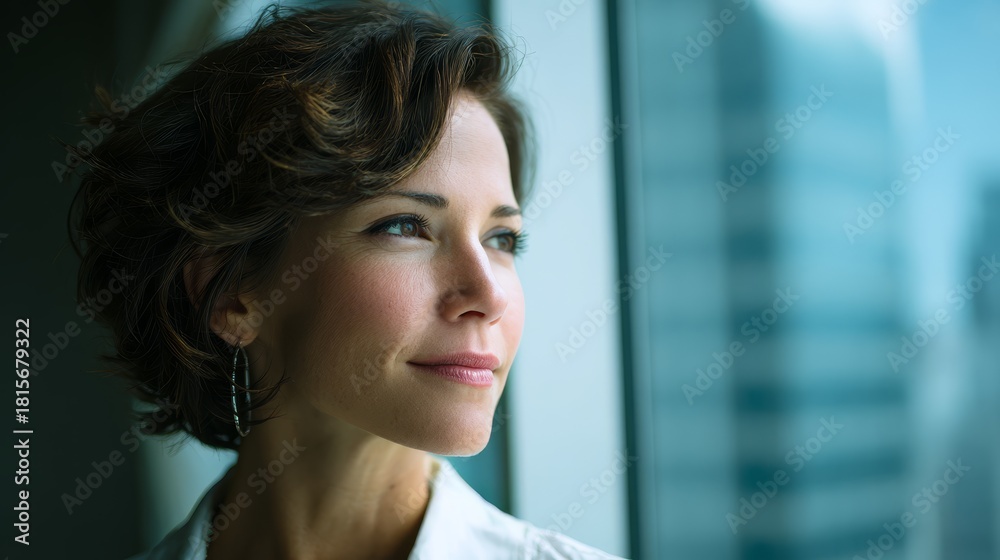 Fototapeta premium Portrait of a young successful business woman