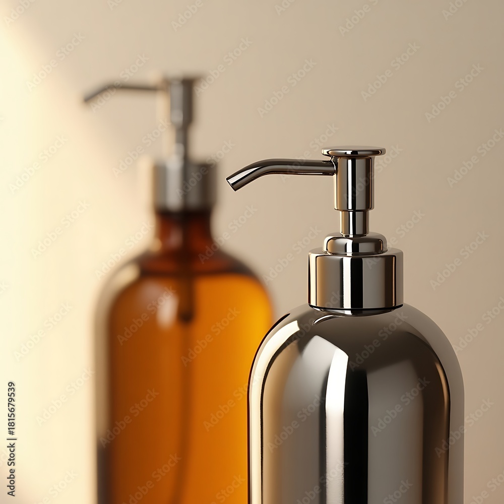 Obraz premium soap dispenser pump