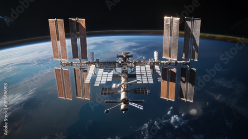Fototapeta Naklejka Na Ścianę i Meble -  International space station