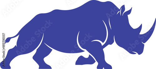 vector illustration of a silhouette of an elephant