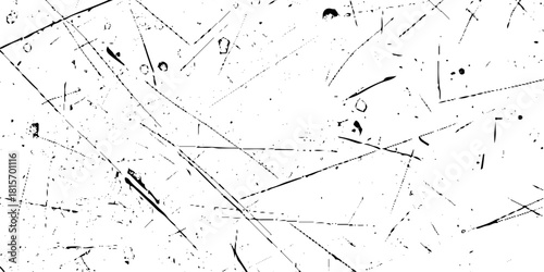 Abstract white and black grunge dust particle and dust grain texture. old grunge texture with scratches and cracks paint wall texture. dust overlay distress grain with scratch grunge urban background.