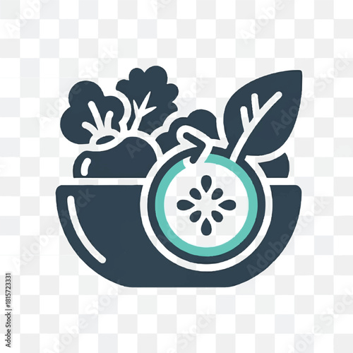 Nutritious Salad Bowl Fresh Greens and Veggies for Healthy Living