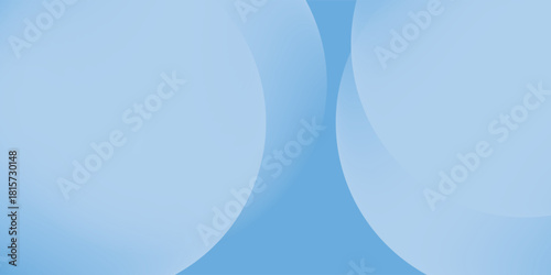 Abstract circle blue white gradient desktop wallpaper vector. Monotone Gradient blue white Digital technology background. Abstract circle shape blue white gradient desktop wallpaper background vector