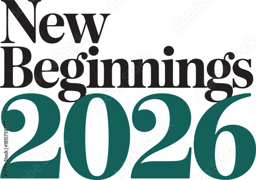 New Beginnings 2026 Green Edition