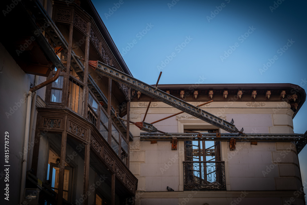 Fototapeta premium Ciudad valladolid de Castilla y León en el centro de España. Ciudad histórica europea de Valladolid. Monumental valladolid del pasado con un gran patrimonio histórico en españa en europa