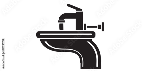 ofvs397 OutlineFilledVectorSign ofvs - drinking fountain vector icon . water fountain sign . isolated transparent . black outline and filled version . AI 10 / EPS 10 / PNG . g11737
