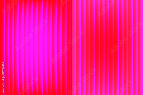 Gradient Stripe Fusion with Contrasting Linear Textures