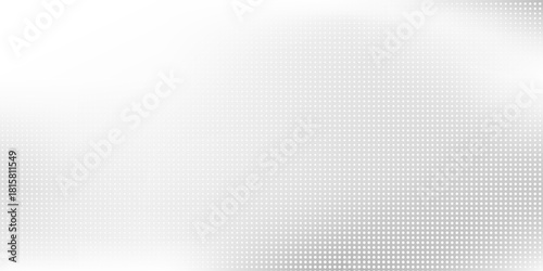 Dotted background with metal mirror texture. Chrome gradient surface with light gloss simple