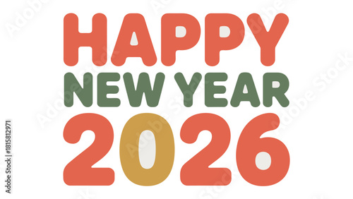 A Festive Forecast: Vibrant text on a background that conveys the anticipation of a fresh year