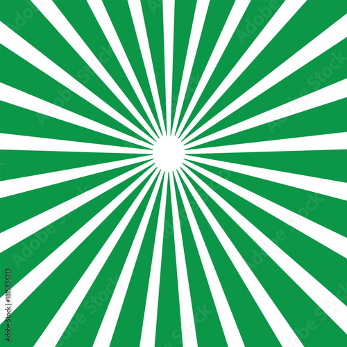 Dynamic abstract spiral design sunbrust Vintage sunrays illustration sunburst pattern colorful design. Abstract circuses sunbrust , stripe background desig .Radiating Stripes green