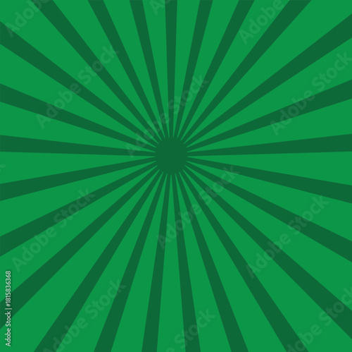 Dynamic abstract spiral design sunbrust Vintage sunrays illustration sunburst pattern colorful design. Abstract circuses sunbrust , stripe background desig .Radiating Stripes green