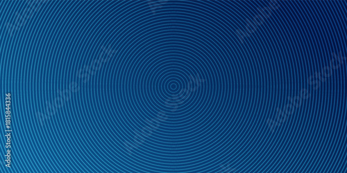abstract monochrome repeatable blue circular line pattern. Vector eps10