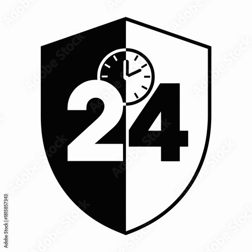 24/7 Protection Shield Icon Black Security Badge SVG PNG Vector Graphic

24/7, protection, security, shield, guard, safeguard, safety, secure, always, available, support, service, hours, nonstop, reli