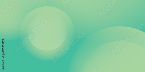 Abstract green and yellow wave background. Dynamic shapes composition. Template for invitation, business card for presentation design