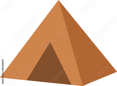 Classic triangular tent