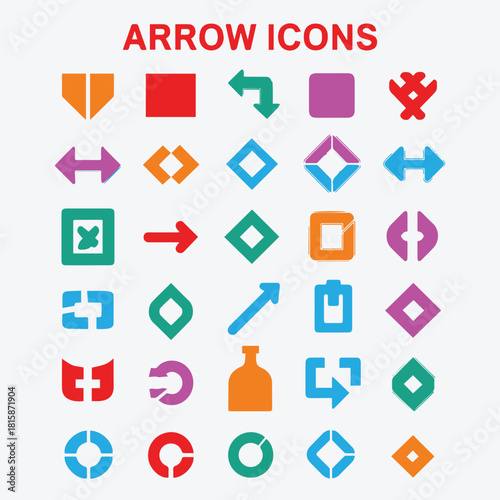 Premium Brush Icon Set For Designers