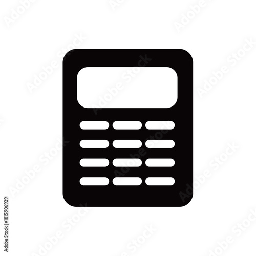 電卓・計算機のシルエットアイコン