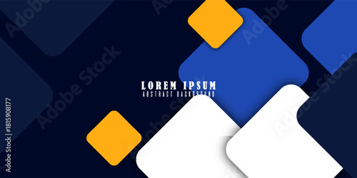 Geometric Background and Squares Vector. Graphic design element. suit for bussines, banners