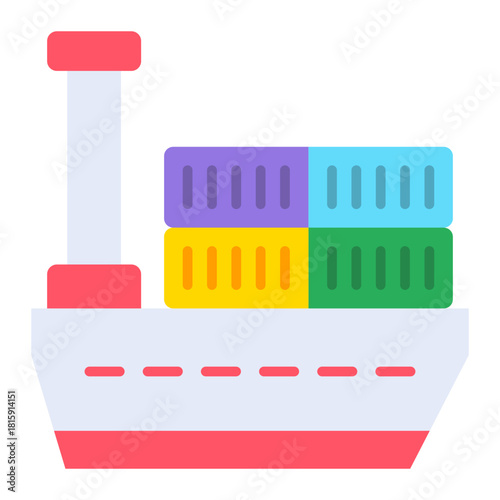 Cargo ship Icon