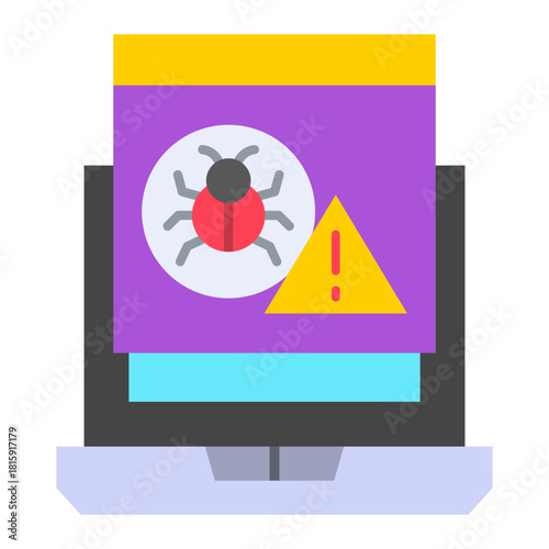 Virus warning Icon