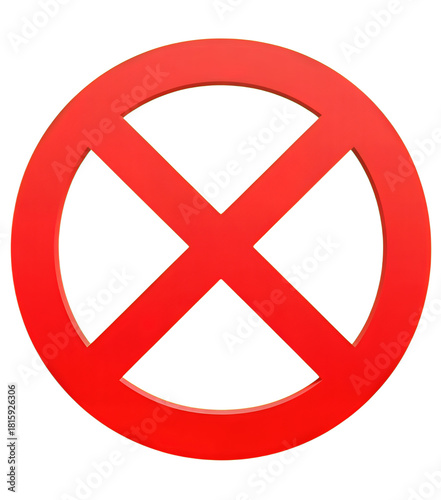 Red Crossed Circle Prohibition Symbol Free Download Red Crossed Circle Prohibition Symbol - GFXLoad