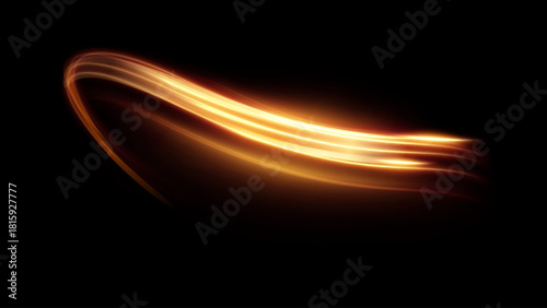 Vector background with radiant golden lines with a sense of festive motion and joy. Perfect for New Year's Eve promotions, wedding invitations, anniversary graphics, achievement announcements